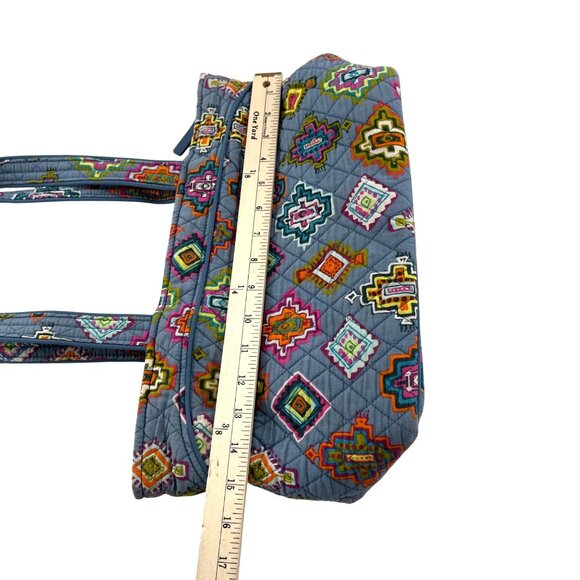 Vera Bradley Quilted Shoulder Bag In Multicolor Southwest Print - Picture 4 of 8